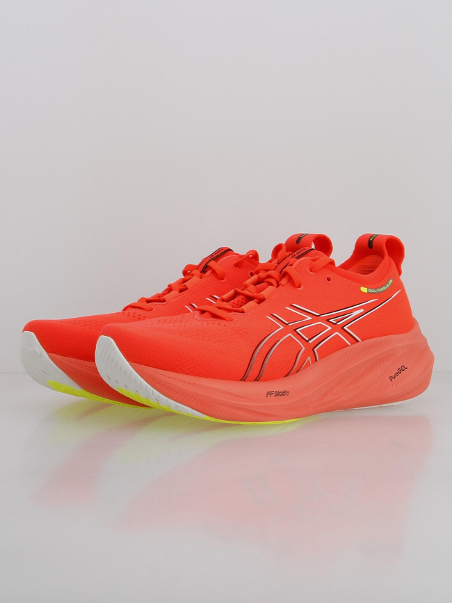 Chaussures de running gel nimbus 26 rouge homme - Asics