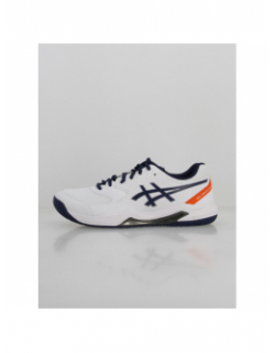 Chaussures de tennis gel dedicate 8 blanc homme - Asics