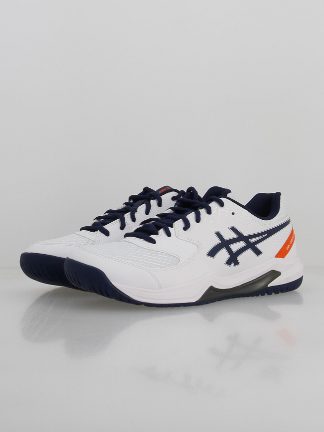 Chaussures de tennis gel dedicate 8 blanc homme - Asics