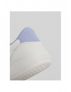 Baskets cupsole essentiel blanc bleu femme - Tommy Jeans