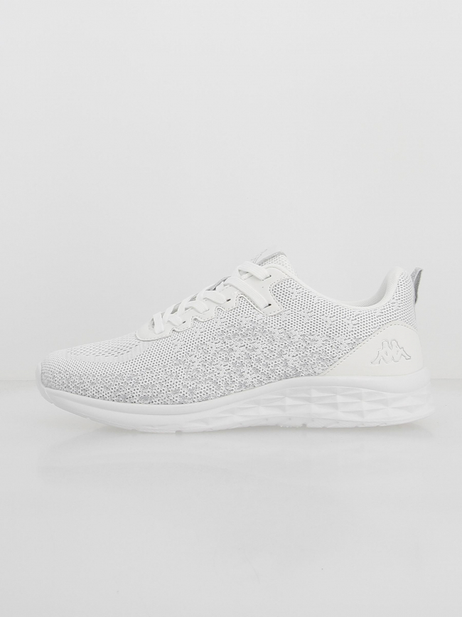 Baskets rostie paillettes blanc femme - Kappa