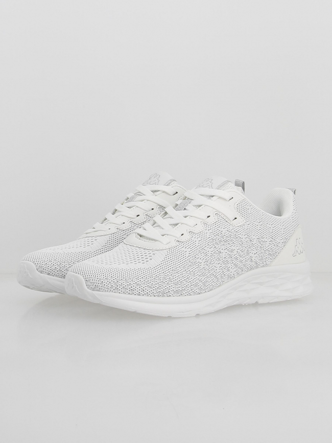 Baskets rostie paillettes blanc femme - Kappa