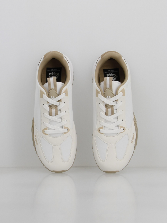 Baskets arklow blanc beige homme - Kappa