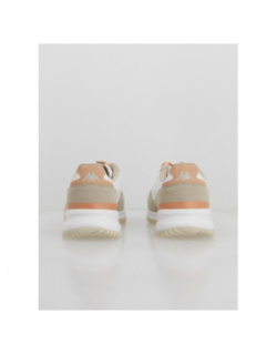 Baskets authentic arklow blanc beige enfant - Kappa