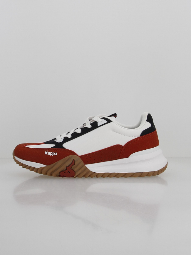 Baskets authentic arklow blanc rouge garçon - Kappa