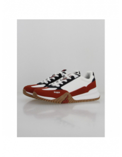 Baskets authentic arklow blanc rouge garçon - Kappa