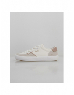 Baskets en toile travis brit blanc femme - Pepe Jeans