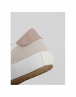 Baskets en toile travis brit blanc femme - Pepe Jeans