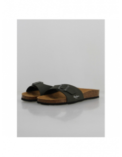 Sandales bio single chicago kaki homme - Pepe Jeans