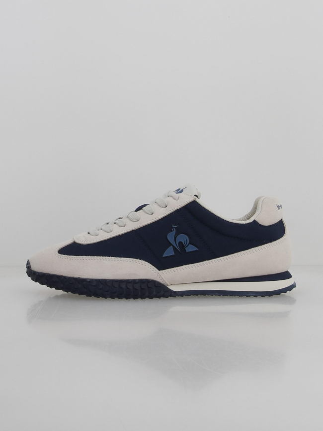 Baskets veloce bleu marine beige homme - Le Coq Sportif