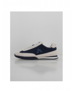 Baskets veloce bleu marine beige homme - Le Coq Sportif