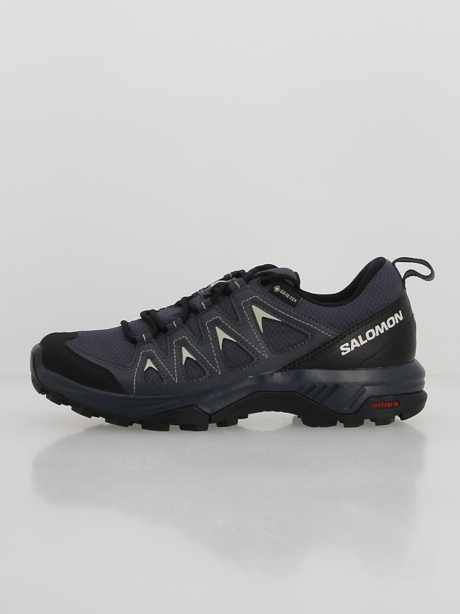 Chaussures de randonnée x braze gtx bleu noir femme - Salomon