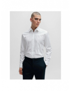 Chemise uni koey blanc homme - Hugo