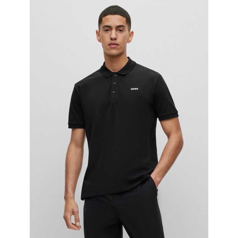 Polo uni donos noir homme - Hugo