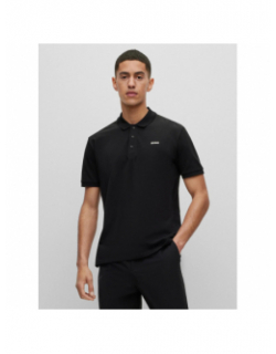 Polo uni donos noir homme - Hugo