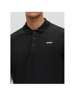 Polo uni donos noir homme - Hugo