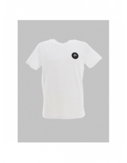 T-shirt ajaccio badge blanc homme - Helvetica