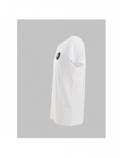 T-shirt ajaccio badge blanc homme - Helvetica