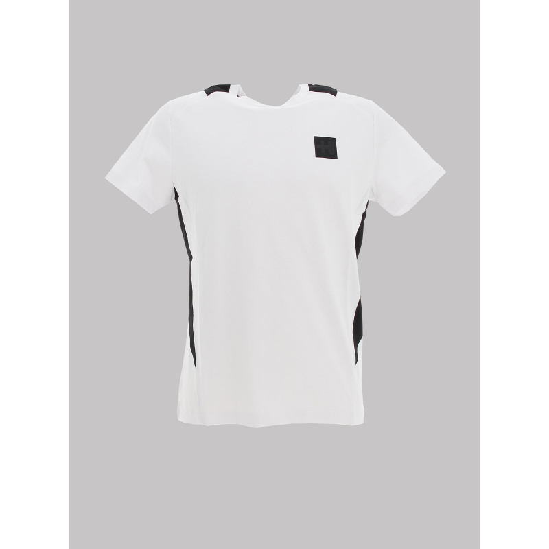 T-shirt nomad logo blanc noir homme - Helvetica