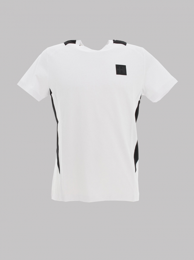 T-shirt nomad logo blanc noir homme - Helvetica