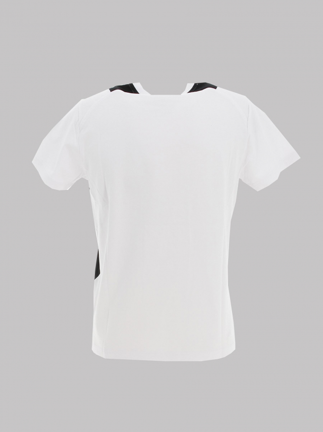 T-shirt nomad logo blanc noir homme - Helvetica