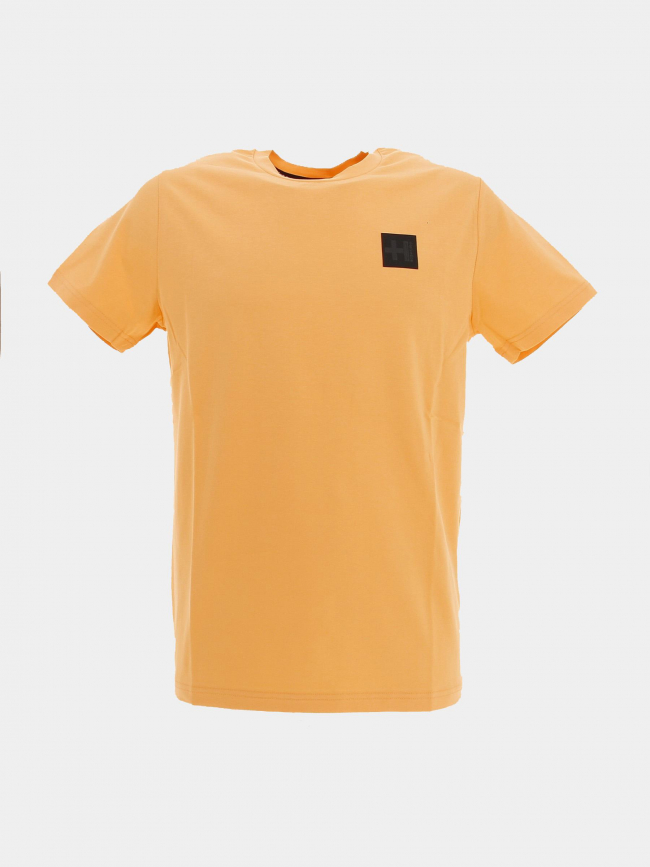 T-shirt foster logo orange homme - Helvetica