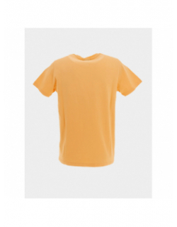 T-shirt foster logo orange homme - Helvetica