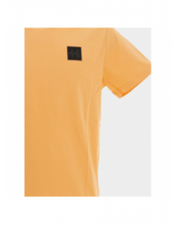 T-shirt foster logo orange homme - Helvetica