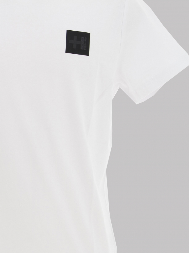 T-shirt foster logo blanc homme - Helvetica