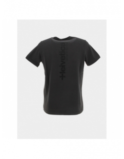 T-shirt howard logo gris anthracite homme - Helvetica