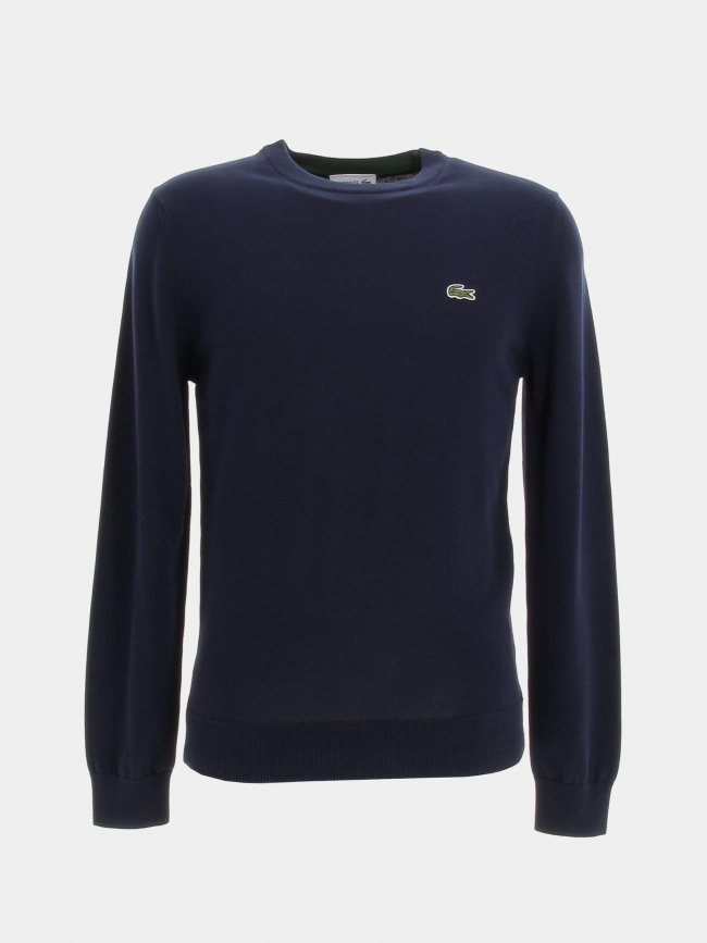 Pull core essentials bleu marine homme - Lacoste