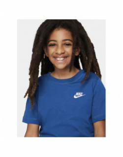 T-shirt nsw emb futura bleu enfant - Nike