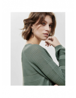 Pull fin caviar vert femme - Only