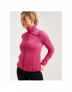 Veste de sport jetta fleece rose - Only Play