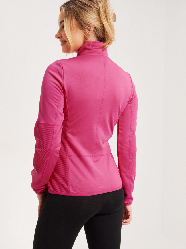 Veste de sport jetta fleece rose - Only Play