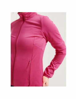 Veste de sport jetta fleece rose - Only Play