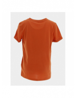 T-shirt lany rock orange fille - Only