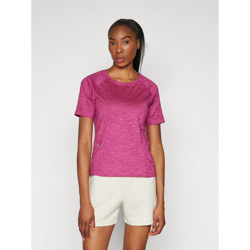 T-shirt de sport col v joan violet femme - Only Play