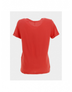 T-shirt kita life coeur rose femme - Only