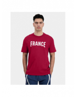 T-shirt efro JO Paris 2024 rouge homme - Le Coq Sportif