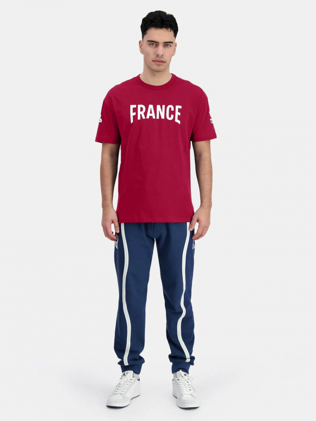 T-shirt efro JO Paris 2024 rouge homme - Le Coq Sportif