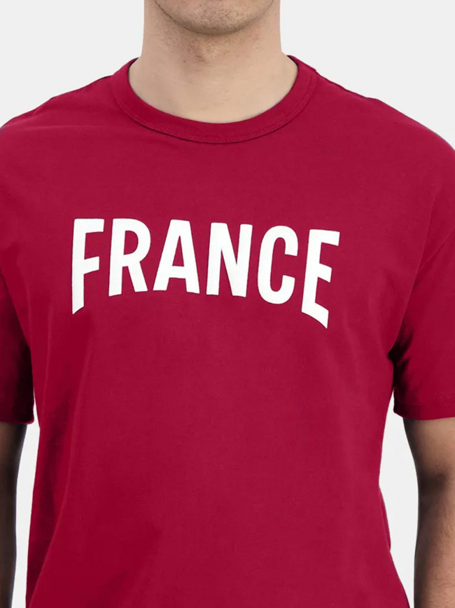 T-shirt efro JO Paris 2024 rouge homme - Le Coq Sportif