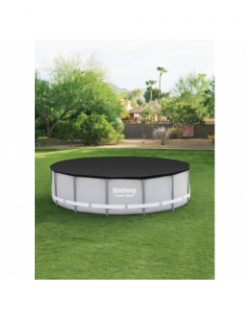 Bâche de piscine ronde 4.27m noir - 58248 - Bestway