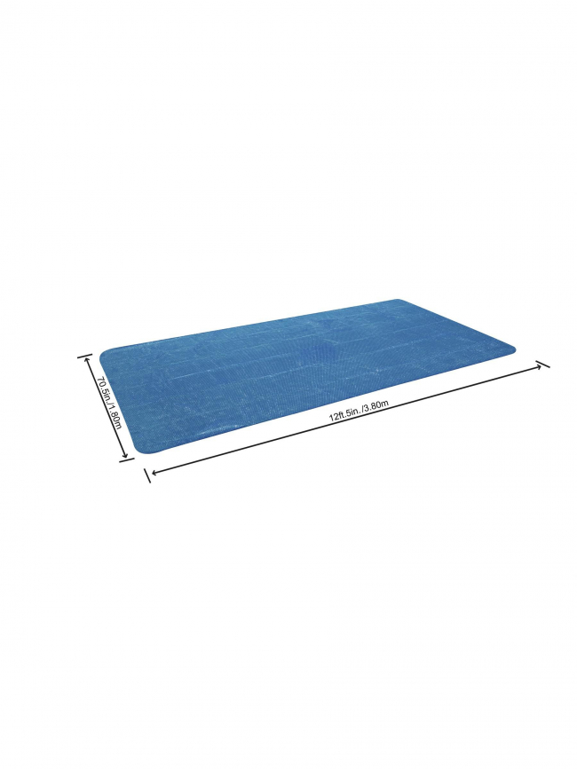 Bâche solaire rectangulaire 380 x 180 - 58240 - Bestway