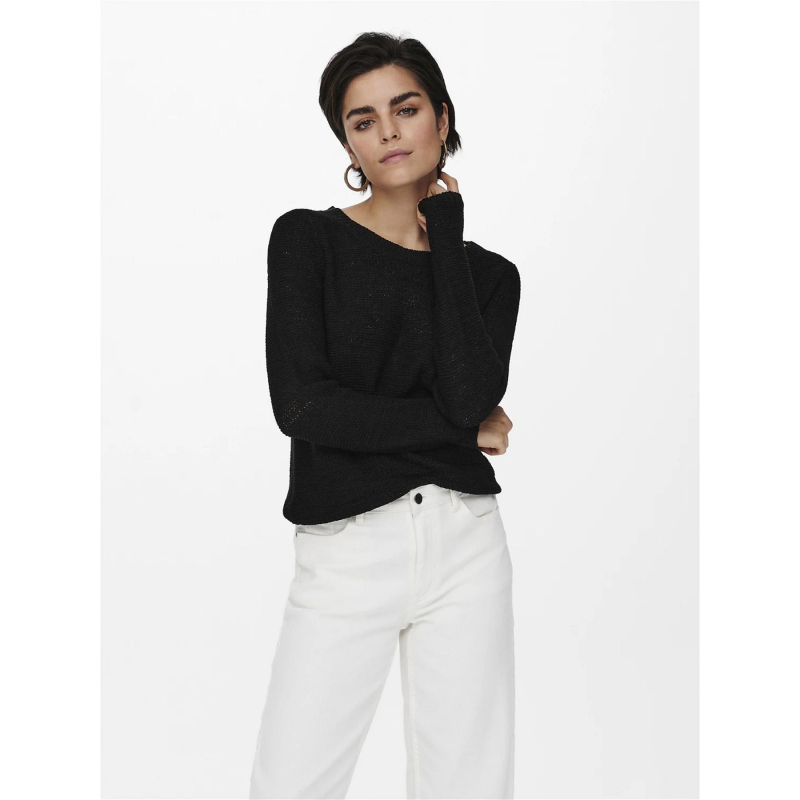 Pull geena xo noir femme - Only