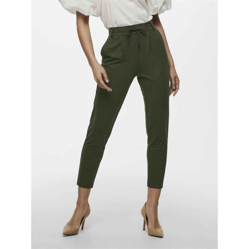 Pantalon pop trash life easy vert femme - Only