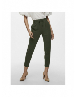 Pantalon pop trash life easy vert femme - Only