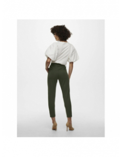 Pantalon pop trash life easy vert femme - Only