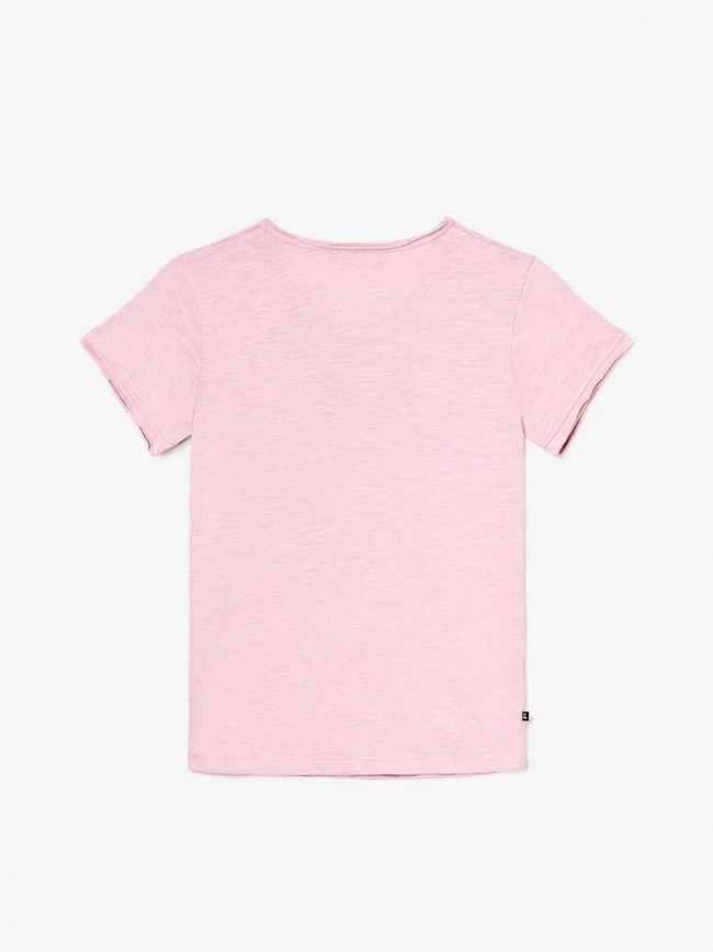 T-shirt aimegi rose fille - Le Temps Des Cerises