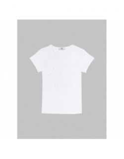 T-shirt aimegi blanc fille - Le Temps Des Cerises